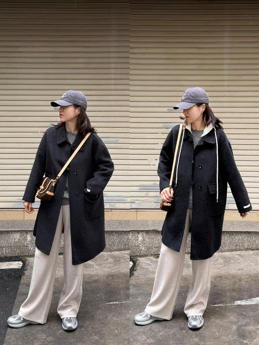 牛！超推荐---25秋冬五星窄裤管羊毛毛呢直筒裤【包邮+三天无理由退换】 商品图9