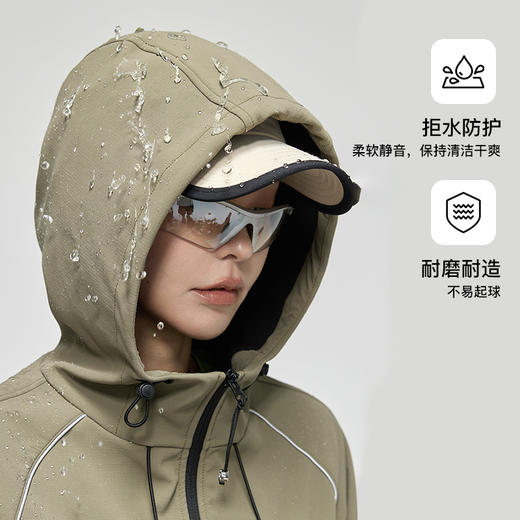 Leorrey/乐拉长款宽松H版型耐磨耐造拒水防护秋冬运动外套WT0305 商品图1