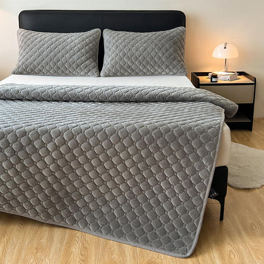 自然醒德芙绒抗菌保暖床褥LN 商品图9