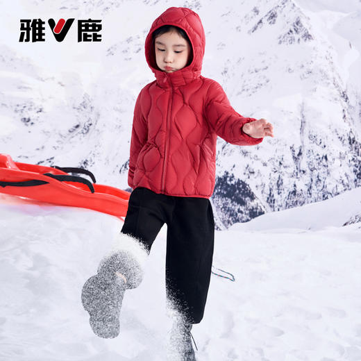雅鹿轻薄儿童羽绒服、羽绒裤（2件立减8元，尺码根据详情测量选择，童装尺码较小，建议选大1-2码） 商品图2