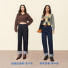 【原色蛋卷裤】simplepieces秋款SPS牛仔女小个子翻边九分直筒裤 商品缩略图2