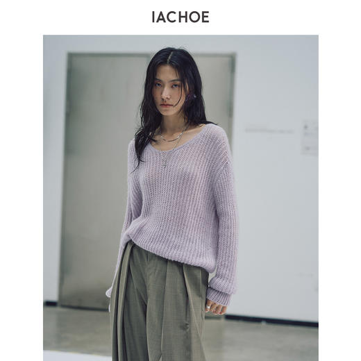 棉仓3661505008-含马海毛毛衣 商品图4