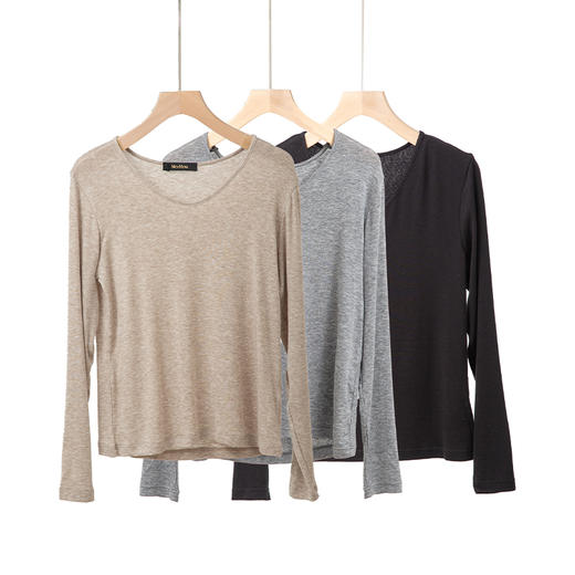 超细美丽诺羊毛打底衫 商品图1