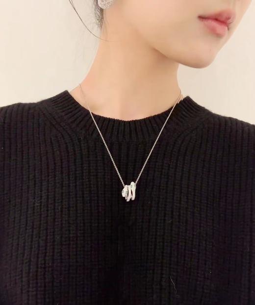 D100822绿色宝石点亮眼眸长度可以调节灵蛇项链 商品图7
