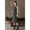 剩S/M 米思阳2026春季新款简约优雅背心连衣裙收腰显瘦直筒裙女4812 商品缩略图6
