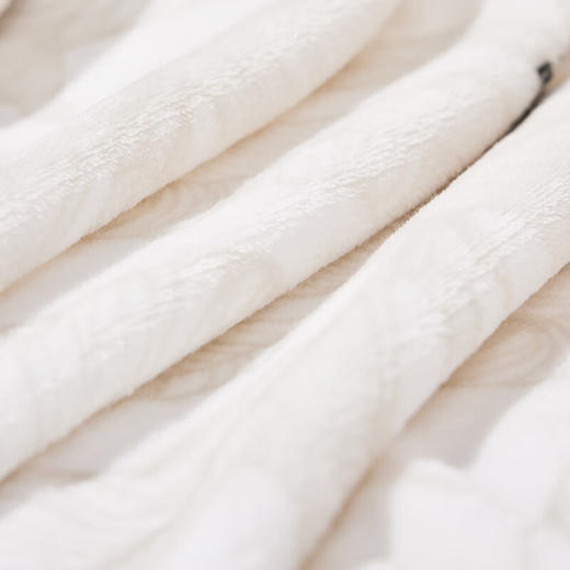 罗莱悦礼 雨林蕉影法兰绒毯 100*150cm 商品图4