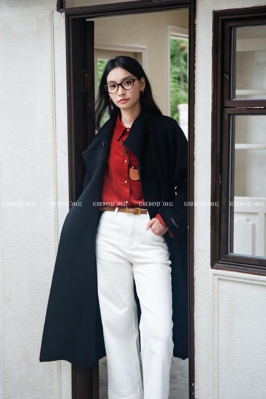 【门店同款】ENJOY冬季百搭直筒牛仔裤 167145498 商品图2