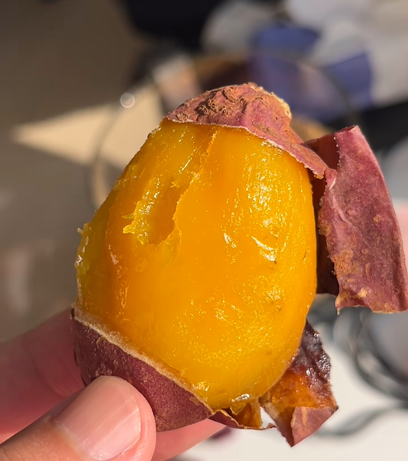 红瑶蜜薯圆薯，圆墩墩，无丝无丝，甜度高，3-8两一个，5斤/袋