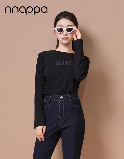 LIGHT绣花女打底衫CA7404 商品图3