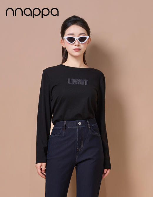 LIGHT绣花女打底衫CA7404 商品图2