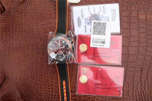 OM欧米茄omega海洋宇宙传奇是市面上高版本的计时腕表，所有功能及外观与原版一致.OM匠心之作。男士腕表，橡胶表带，自动机械机芯 商品图4