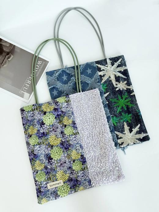 ❗意大利轻奢Sommeill单肩包✨捡漏收藏级设计款❗买就送mini化妆包❗印花界纯棉面料💃优雅的法式风、清新的日系风、甜美的韩风、不羁的美式街头风「一包=四季百搭」 商品图2