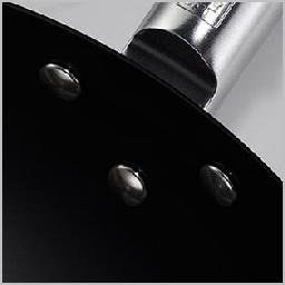 【一件包邮】1023227 Enjoy铁制炒锅30cm /240078精铁聚气 ，爆炒生香 ，适合中式爆炒的炒锅 甘肃/青海/内蒙古/新疆/西藏/宁夏/海南/港澳台不发货 商品图3