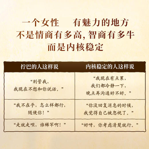 做内核稳定的女性，创造滋养型关系 心理导师许川写给女性的幸福指南女性成长内核稳定情绪稳定愿你学会爱自己做自己的心理医生 商品图3