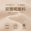 【商场同款】CNC5012 “ 轻氧短大衣 ” 羊毛蚕丝混纺触感细腻高级 驼色连帽短大衣 商品缩略图3