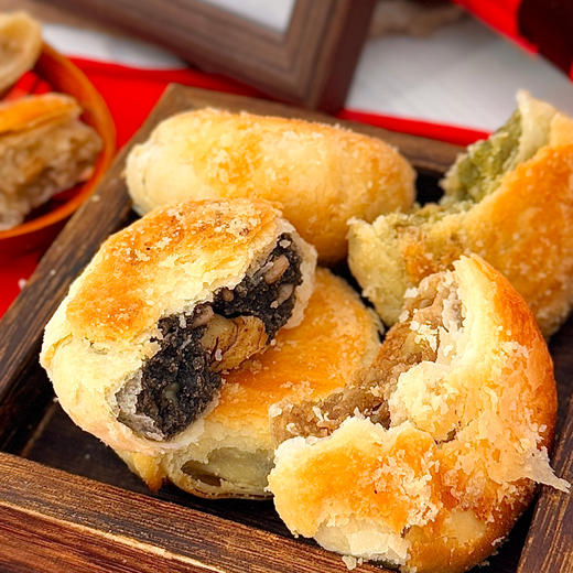 「寺院热销」浙江老字号 普陀山 古法手工福饼 口感酥软 400g/盒 商品图2