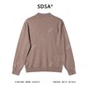 2571015SDSA男士秋冬新款痞帅男装潮牌简约纯色圆领针织衫毛衣百搭休闲 商品缩略图5