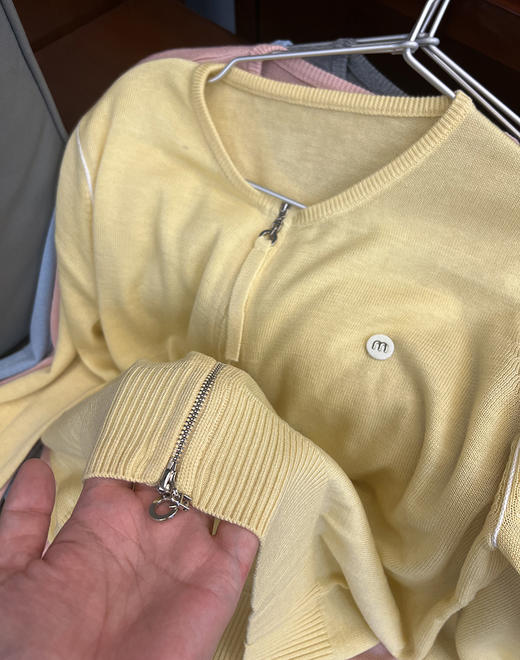 全羊毛！妖精经典同款~！花边小香风针织开衫！ 商品图12