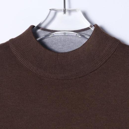 SDSA男士秋冬新款痞帅男装潮牌简约纯色圆领针织衫毛衣百搭休闲 商品图1