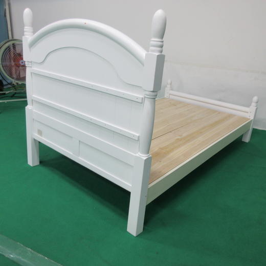 【OUTLET】单人床 N波士顿 水洗白 商品图5
