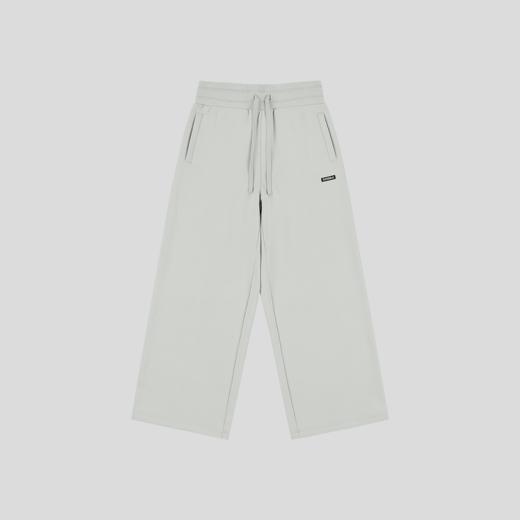 GOODBAI logo织唛收腰抽绳可调节裤脚阔腿卫裤 商品图2