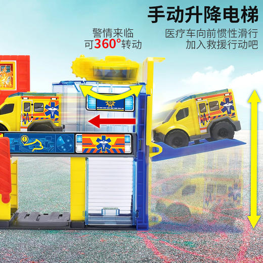 德国Dickietoys 微型SOS站 3岁+ 商品图1