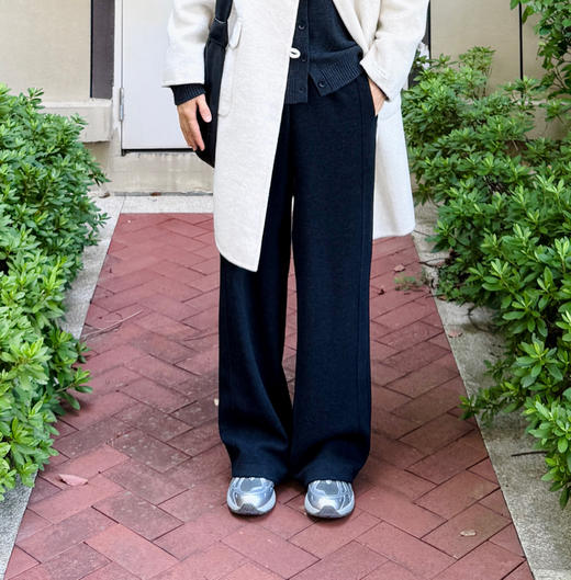 牛！超推荐---25秋冬五星窄裤管羊毛毛呢直筒裤【包邮+三天无理由退换】 商品图11