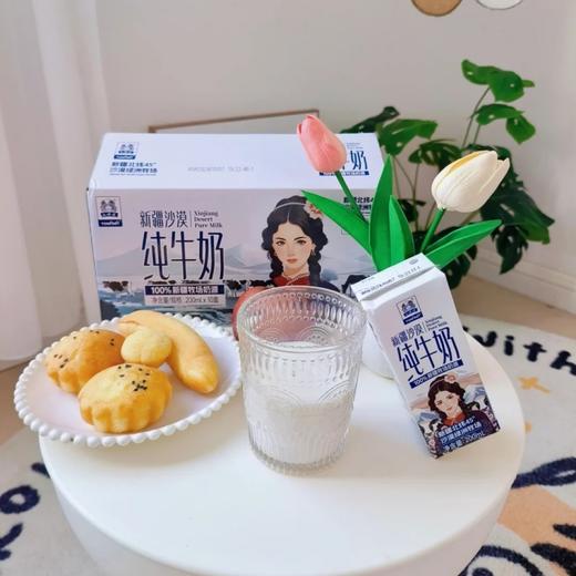 【土姥姥 新疆沙漠纯牛奶】200ml*30盒 醇厚丝滑 营养早餐 老少皆宜 学生上班族 商品图2