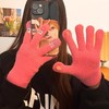 【露指设计！摆脱触屏的烦恼】大嘴怪手套五指可爱韩版毛线针织加厚保暖手套女冬季骑行可触摸屏。rc 商品缩略图3