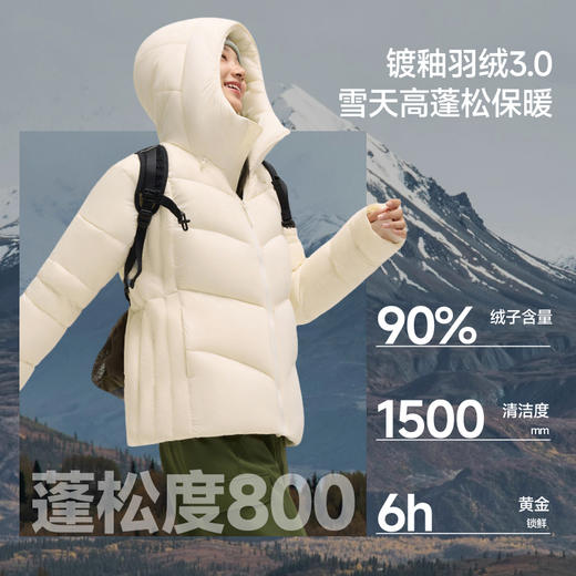 【25秋冬新品】蕉下女士高蓬松羽绒服（常规款、极暖）HD002 商品图2