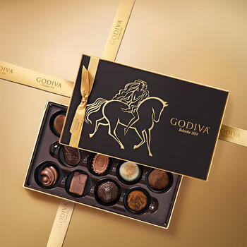 歌帝梵（GODIVA）松露形高端经典巧克力礼盒12颗145g休闲零食 生日礼物 伴手礼 /休闲食品 /巧克力 /混合巧克力 商品图2