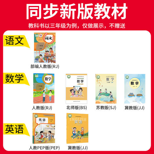 2025秋上册王朝霞期末活页卷1-6年级语数英期末考试随堂练 商品图2