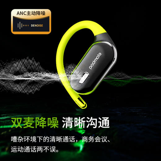 【下单前500单赠磁吸贴贴线！】派美特2025款全新升级开放式耳机S66  定向传音 开放不入耳 双麦降噪 佩戴舒适 续航强劲 苹果安卓通用 商品图3