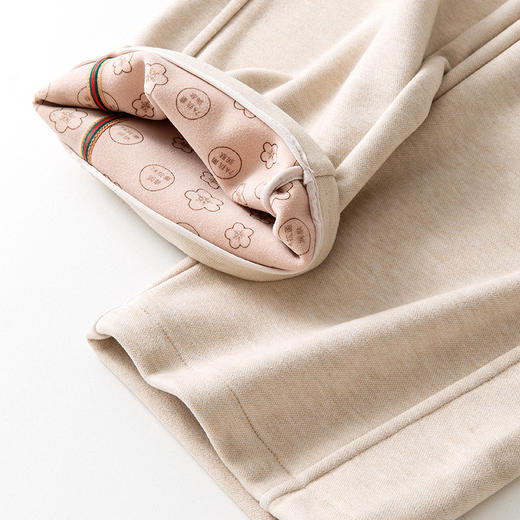 【绵羊毛+醋酸+7A润肤】【四面弹，优化腿型】秋冬新款SAKURA樱花羊毛醋酸薄绒直筒裤原纱润肤樱花香薰窄版阔腿直筒裤 商品图8