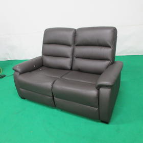 【OUTELT】2人位电动皮沙发 彼利波4 深棕色