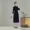 【仲夜】改良中国风中袖，修身日常纯色打底旗袍裙XGT-Q25093 商品缩略图3