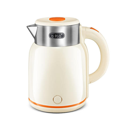 万利达【电热水壶大容量2.5L】恒温一体不锈钢水壶 家用宿舍烧水壶可调温 商品图4