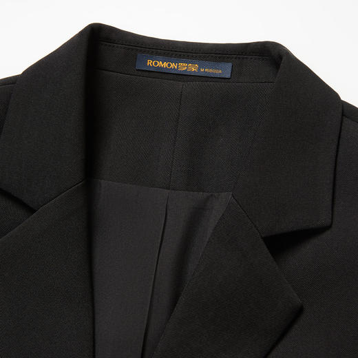 罗蒙春秋女士长袖西服舒适商务通勤简约大方百搭日常西装外套女 商品图3
