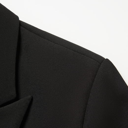 罗蒙女士春秋长袖西服收腰款商务通勤舒适简约大众日常百搭女单西 商品图4