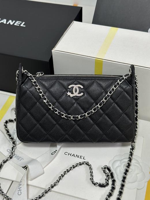 香奈儿 25B 星星麻将包✨黑/白色风味简约大气（LZ） 商品图6