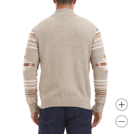 到手价338元 Frye男士全拉链毛衣 美国代购，无中文标签，介意慎拍 商品图7