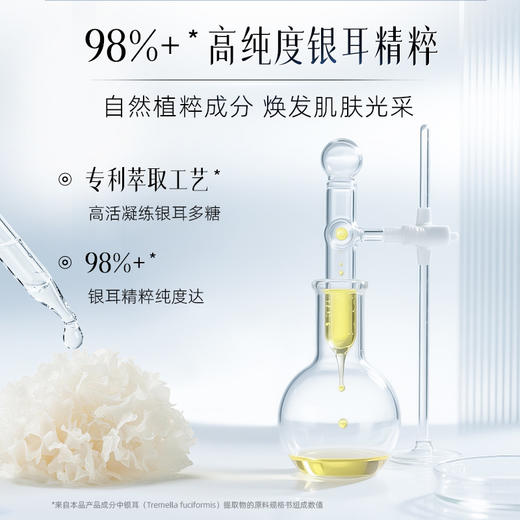 【100积分+19.9元】怡长轻 银耳水光焕颜面膜 140ml（28ml*5）/盒 专利萃取工艺 商品图2