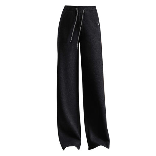 QYM 2536-Y拖地裤阔腿裤垂感直筒休闲裤 商品图4