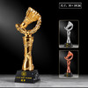 羽毛球奖杯定制比赛水晶奖杯定做定制刻字运动会单打双打冠军奖品 商品缩略图8