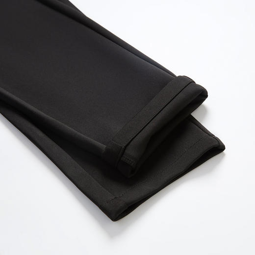 【易打理】罗蒙女士休闲裤简约休闲时尚有型纯色百搭长裤子女 商品图6