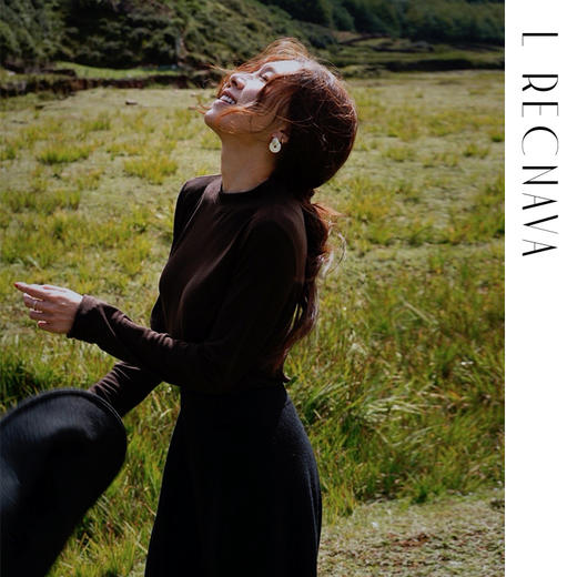 L125090201SY 半高领天丝莱赛尔+羊毛针织衫 打底长袖 商品图1