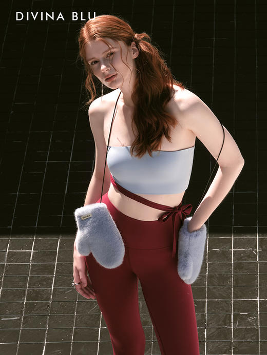 DIVINA BLU 多巴胺米兰貂手套 商品图1