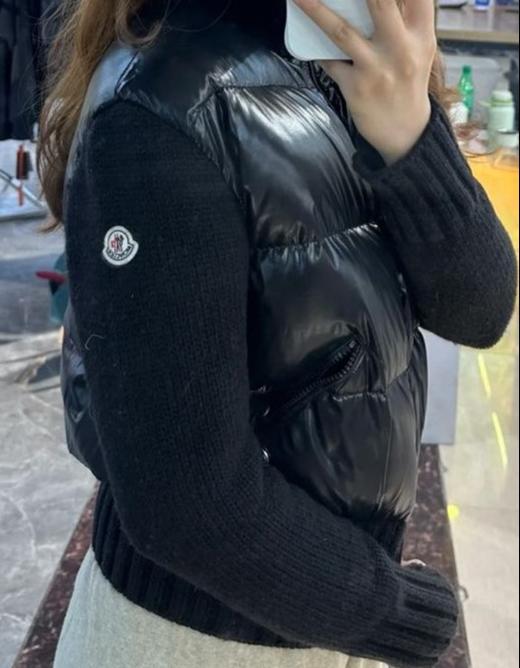 女款拼接针织羽绒服018 商品图3