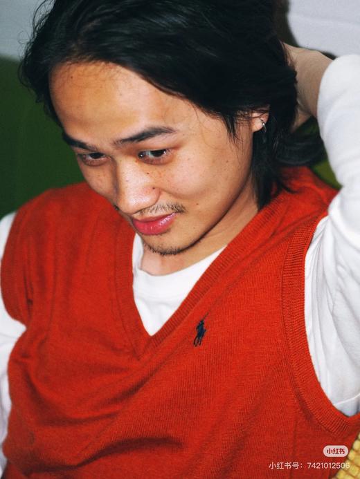 拉家针织V领背心多色刺绣 商品图6