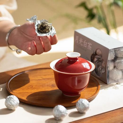 2021年云南「月光白」龙珠 | 云南景谷核心产区，2000米高海拔野放古茶树原料，4年陈老白茶 商品图2